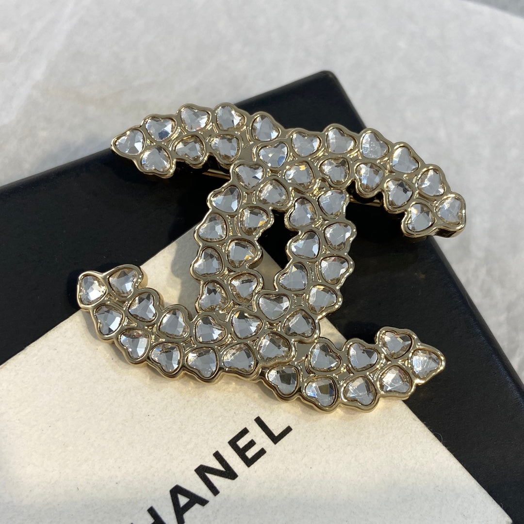 Chanel Diamond Brooch