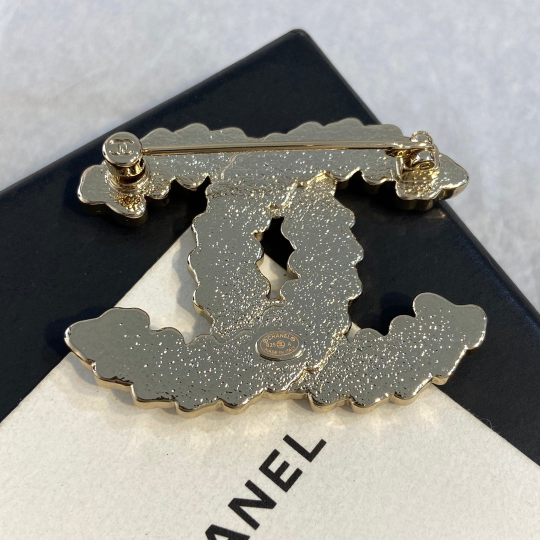 Chanel Diamond Brooch