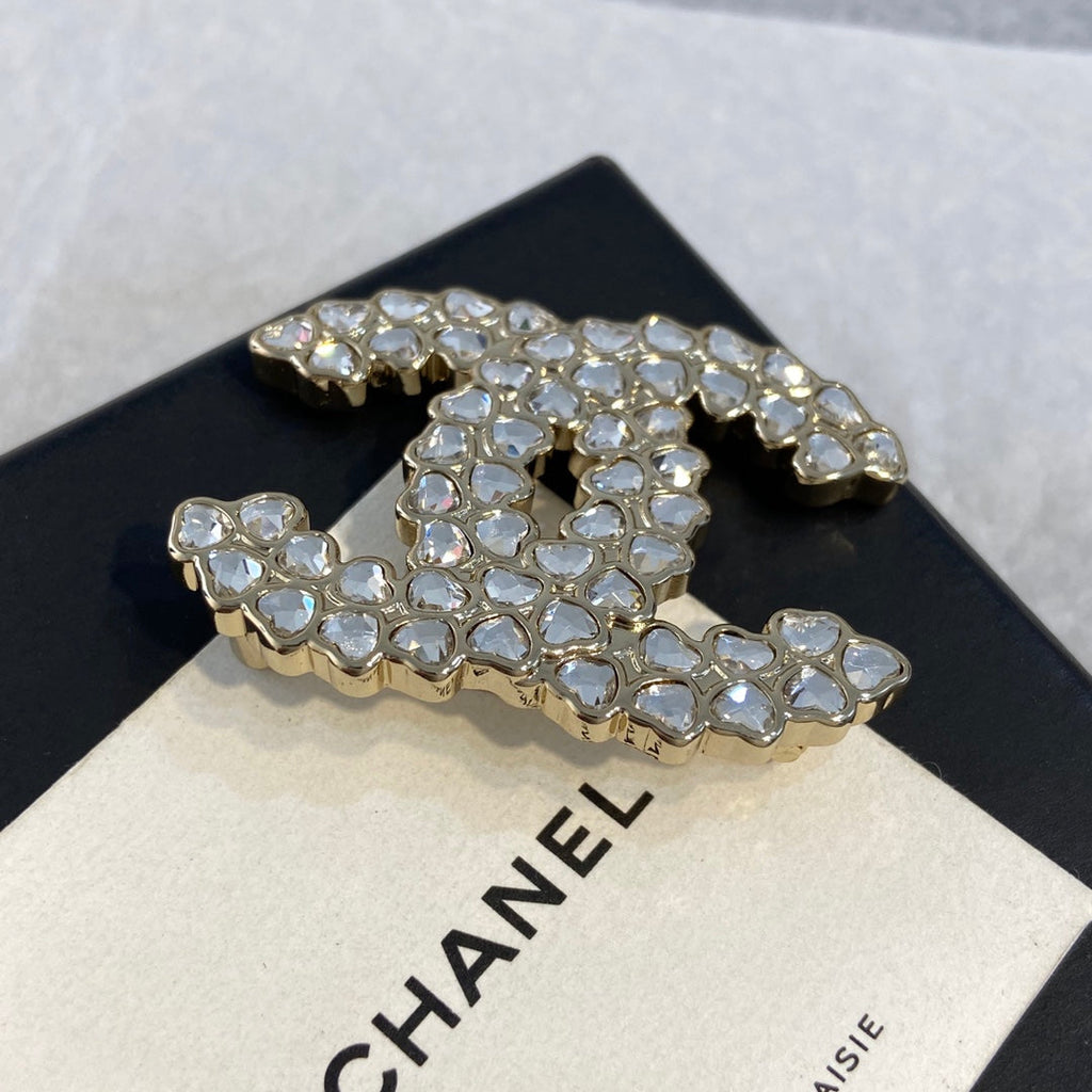 Chanel Diamond Brooch