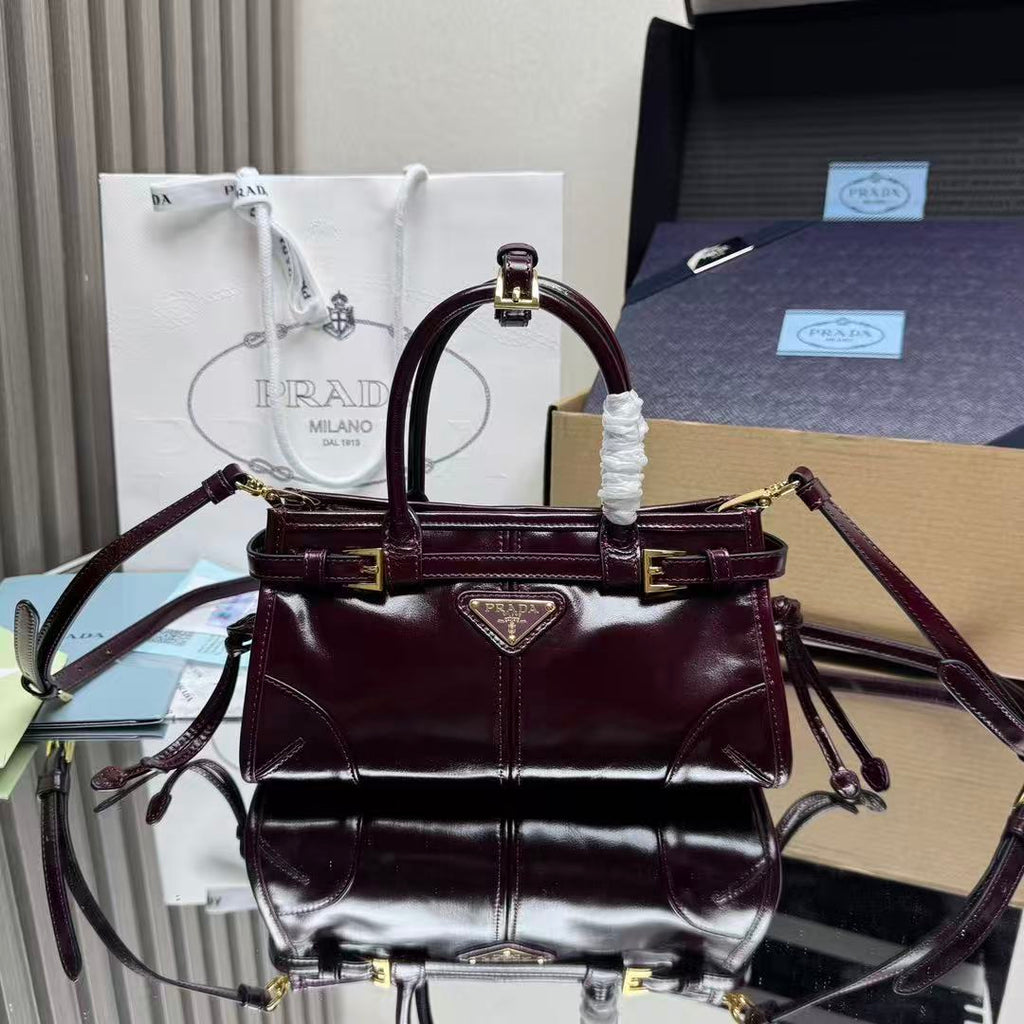 Prada Bonnie medium leather handbag