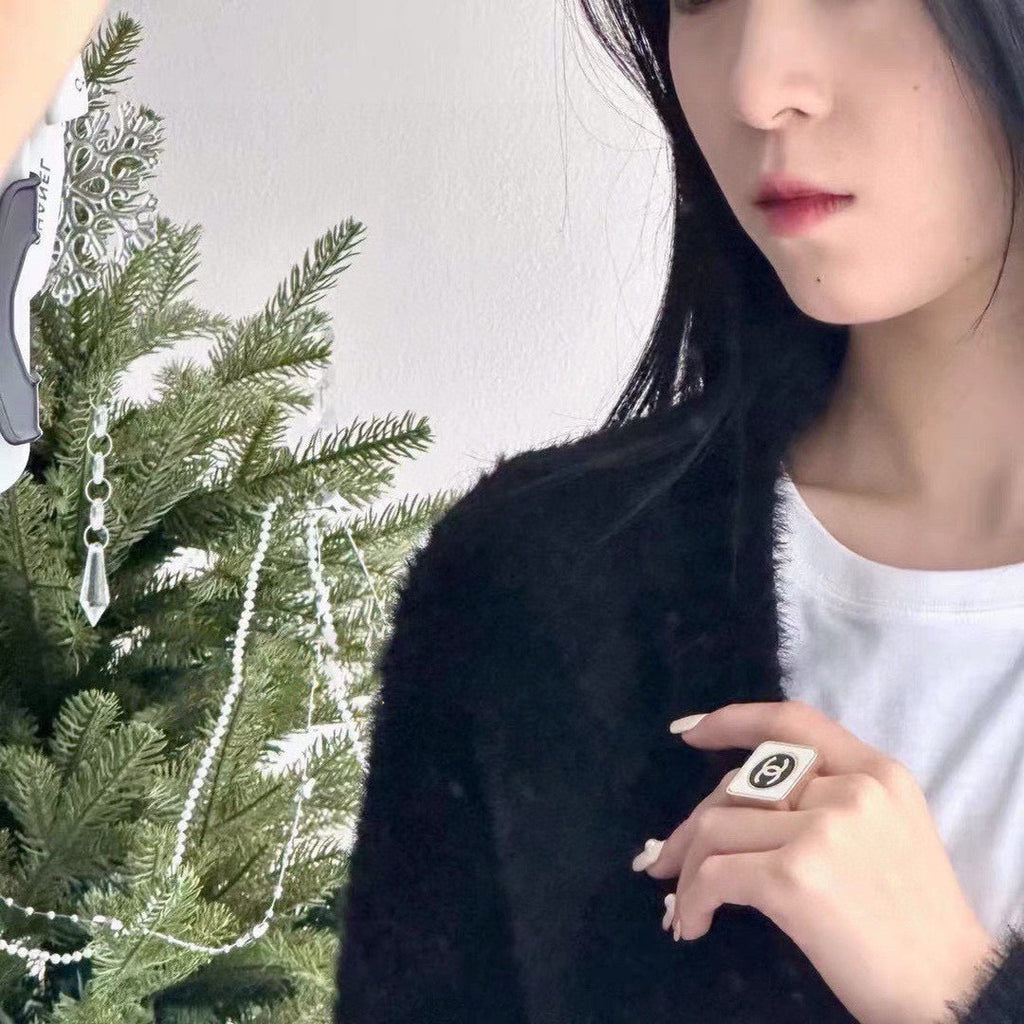 Chanel Square Ring Adjustable Opening