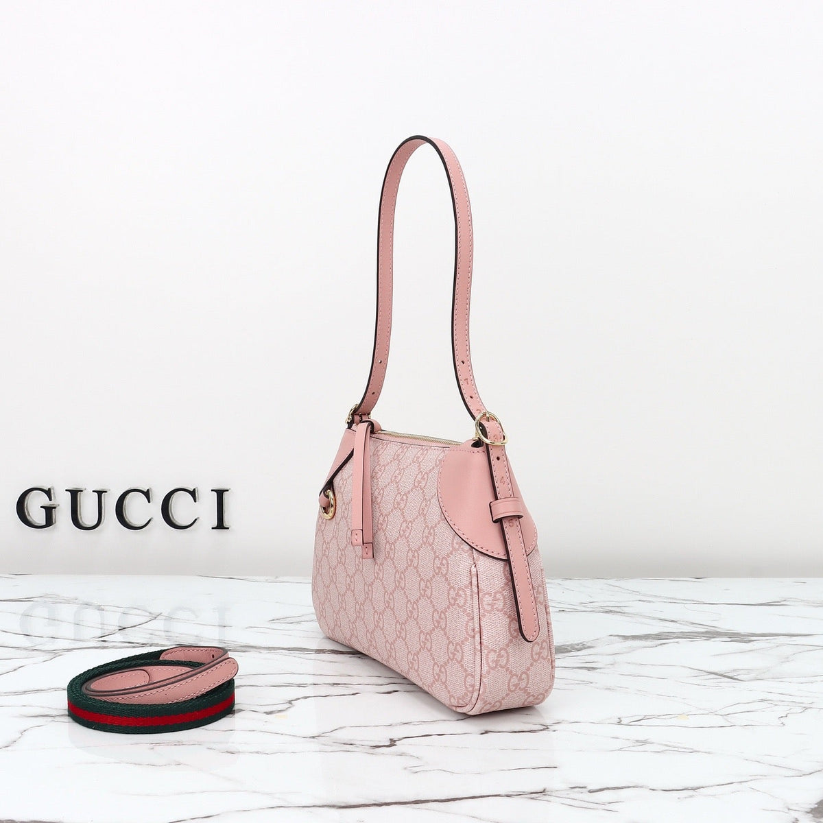 Gucci Pink Shoulder Bag