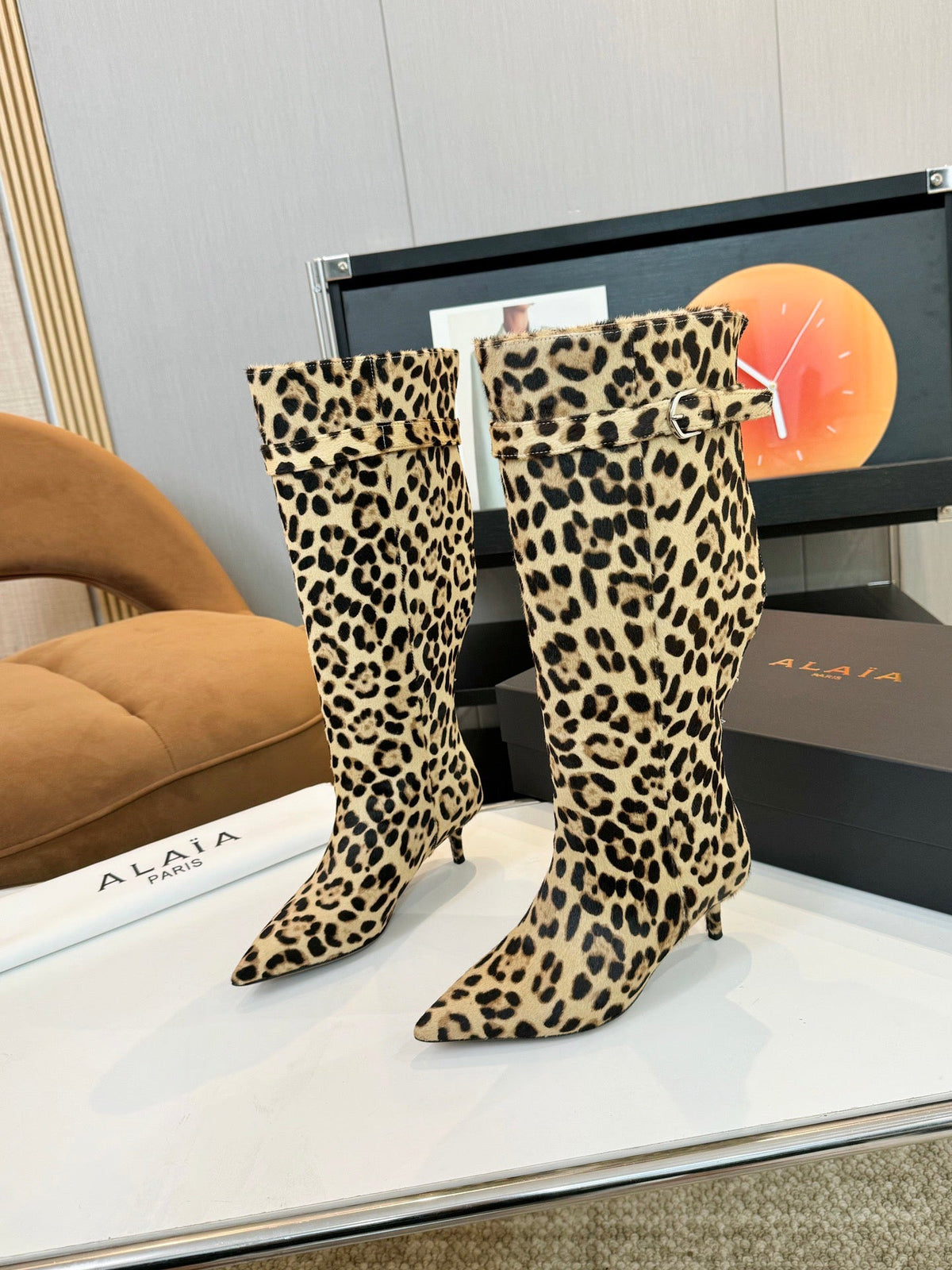 Alaia Printed Boots