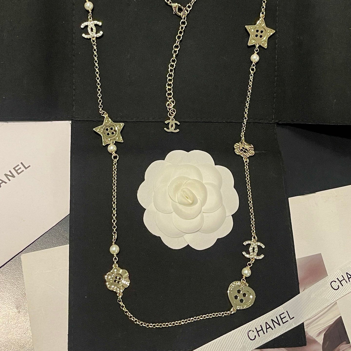 Chanel Star Sweater Chain