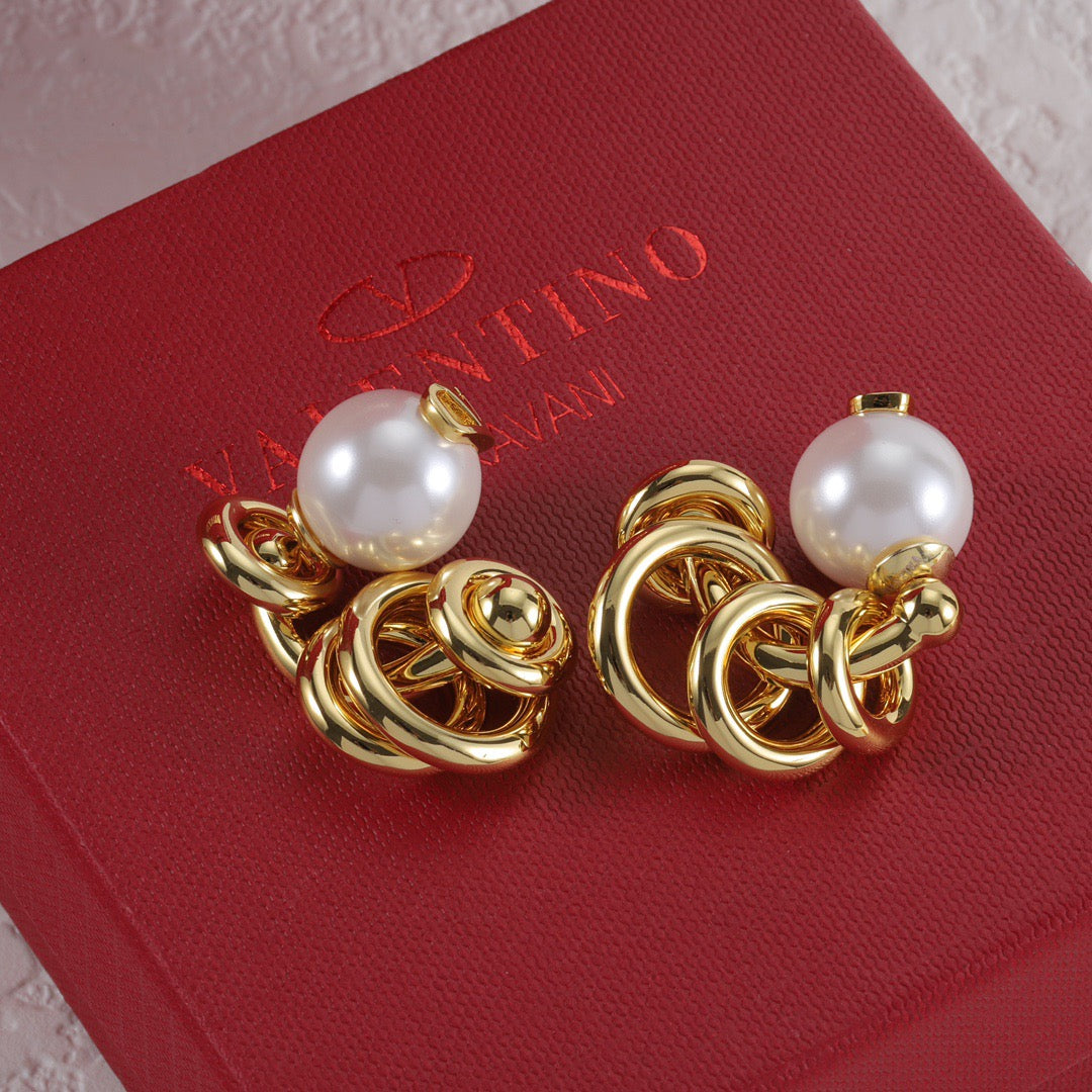 Valentino Pearl Earrings