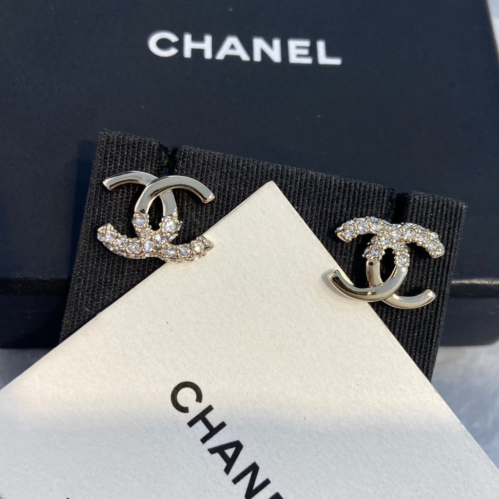 Chanel Half Side Earrings