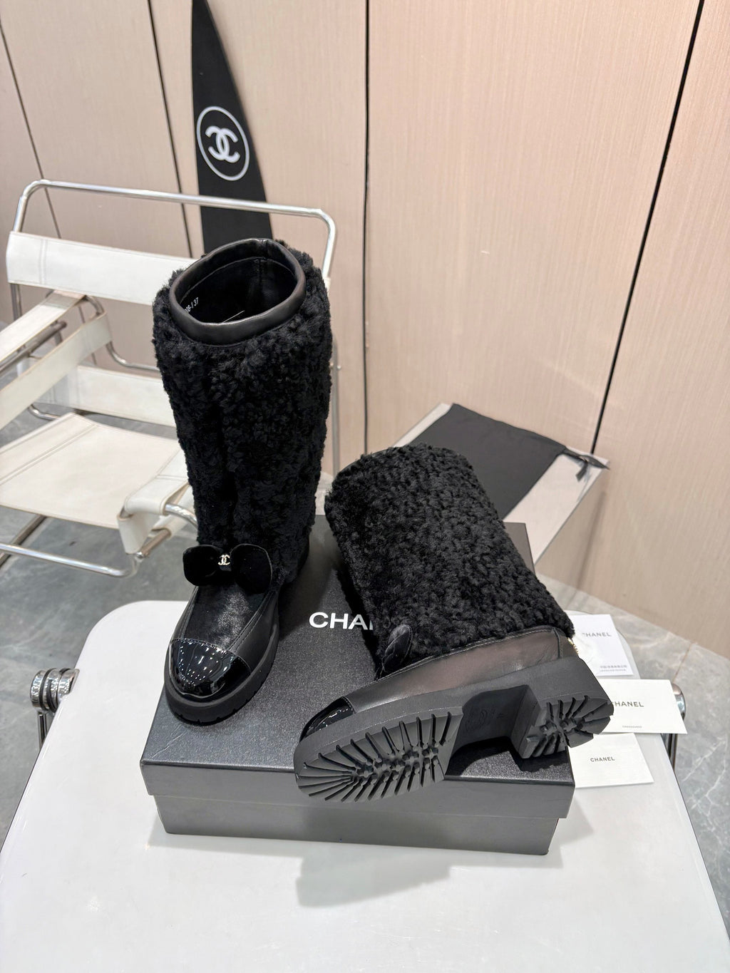 Chanel 25 Snow Boot