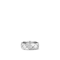 Chanel Coco Crush Ring Quilted Motif Middle Diamonds