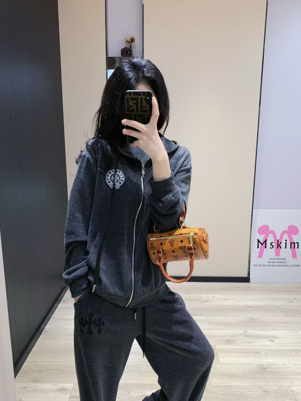 Chrome Hearts Hoodie Pants Set