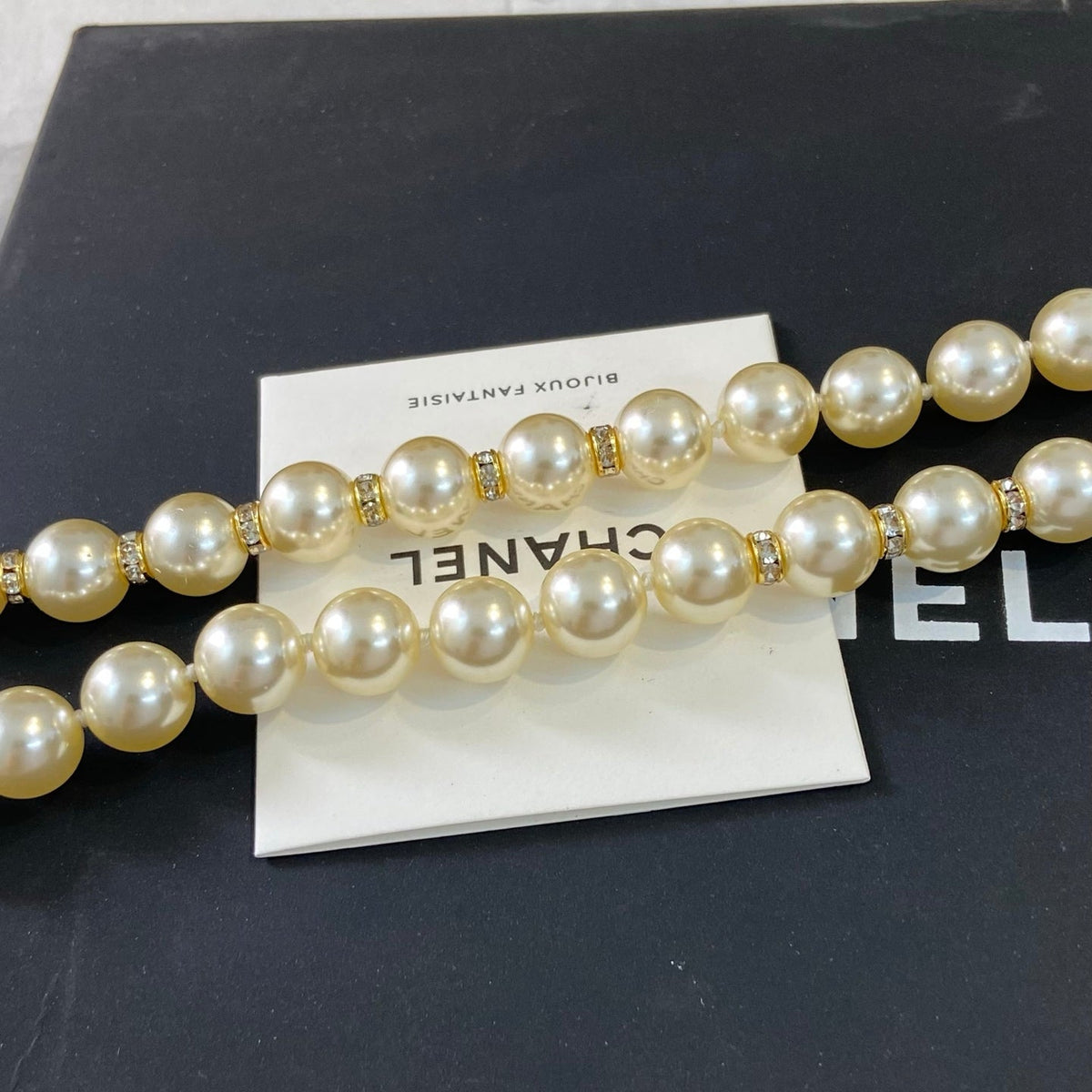 Chanel Pearl Sweater Chain